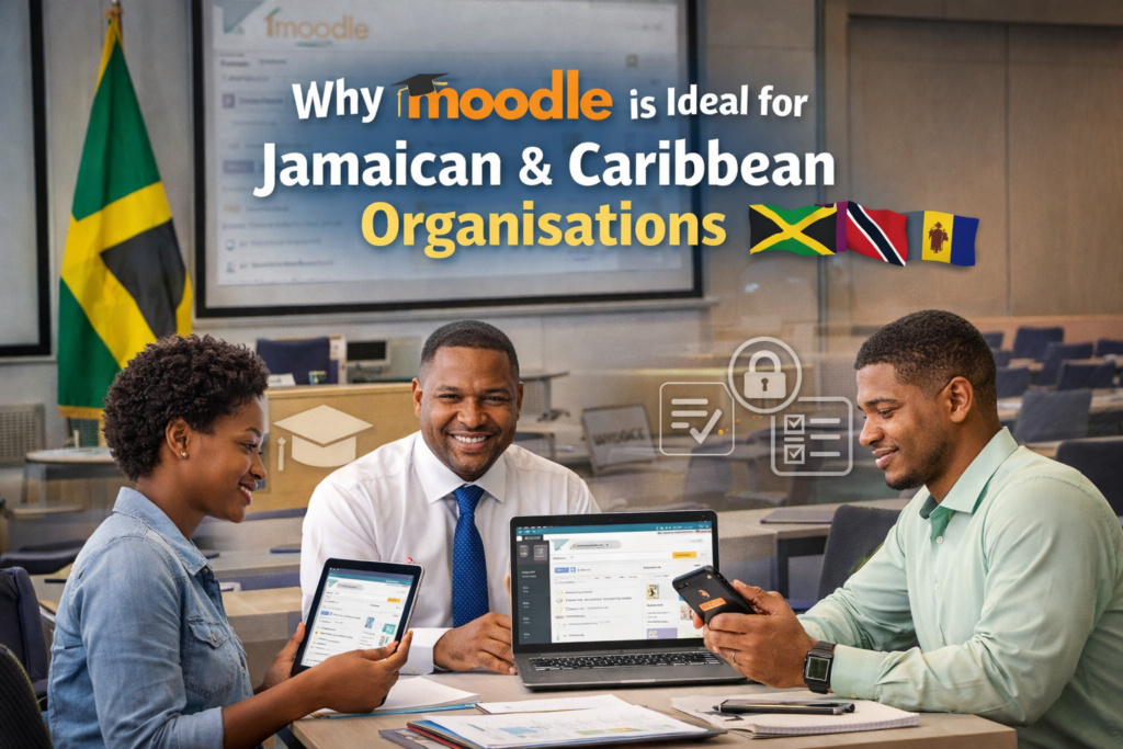Why Moodle Is Ideal for Jamaican & Caribbean Organisations